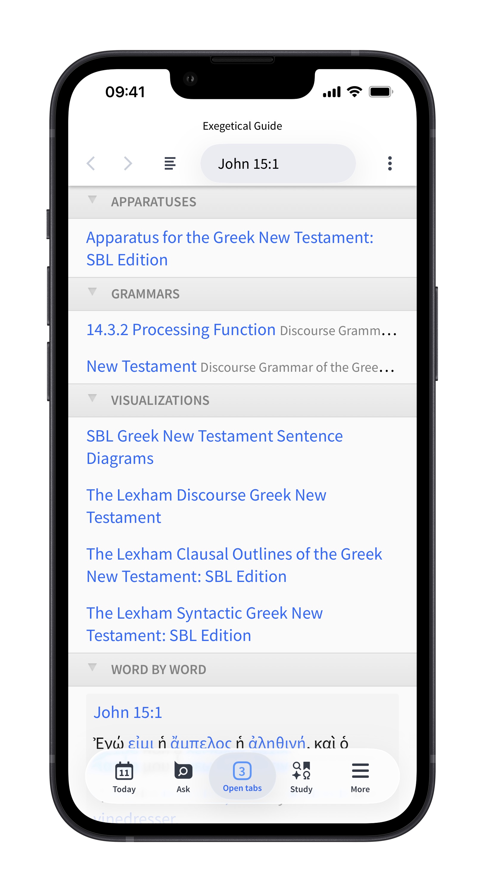 Exegetical Guide Overview