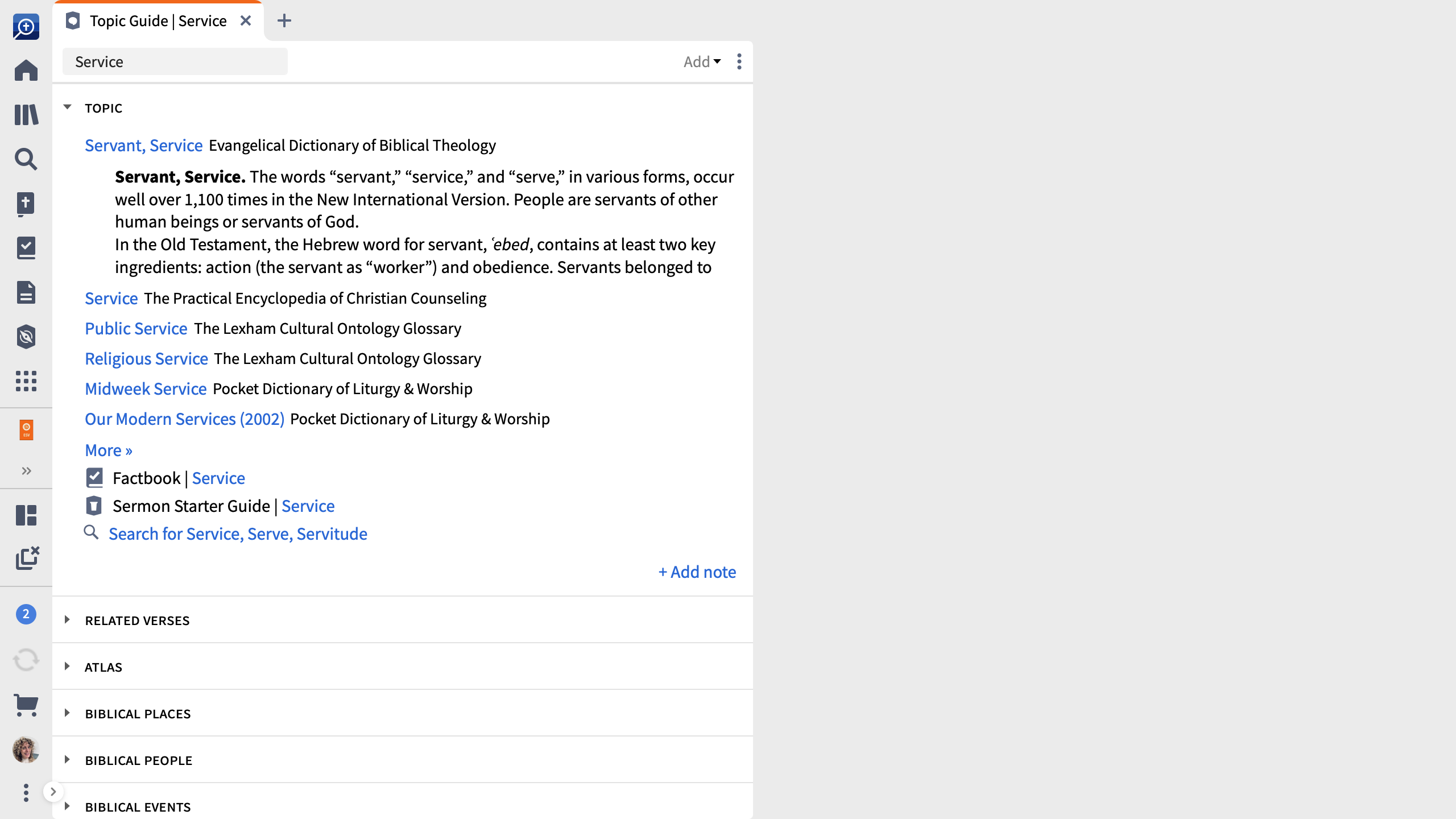 3 Navigate The Topic Guide