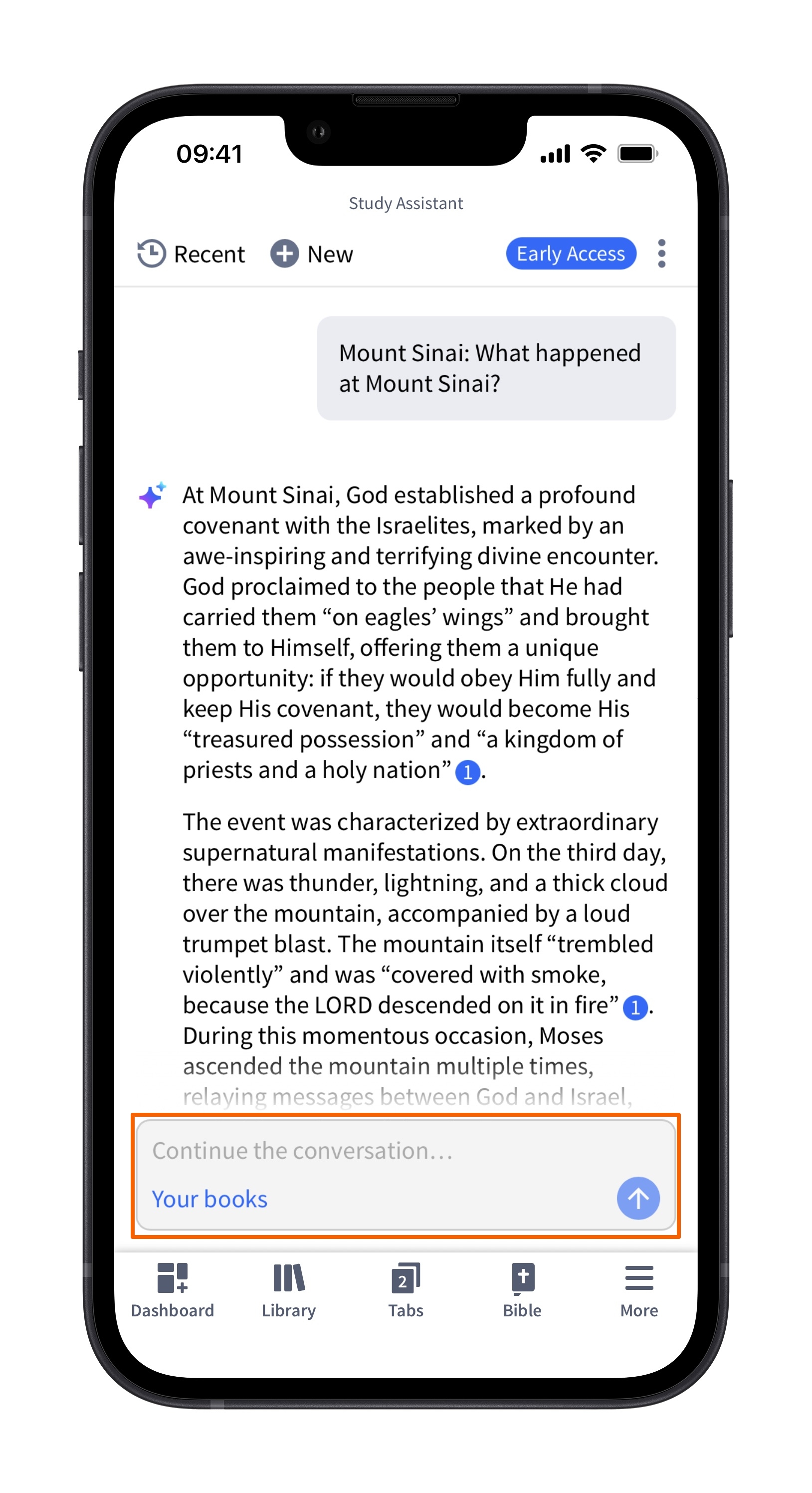 Ask Factbook Follow Up Question (Mobile)
