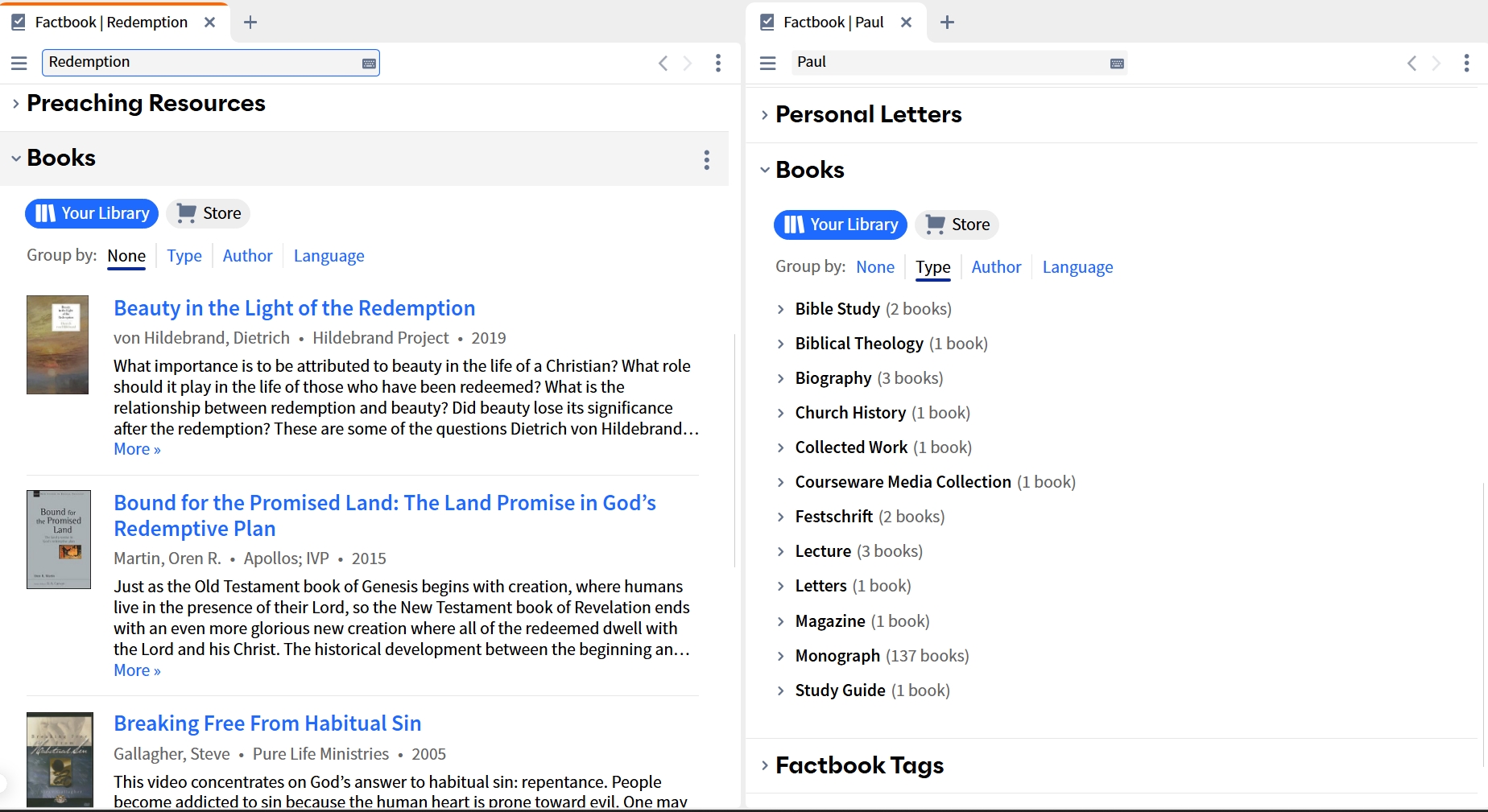 Factbook - Books Section Examples