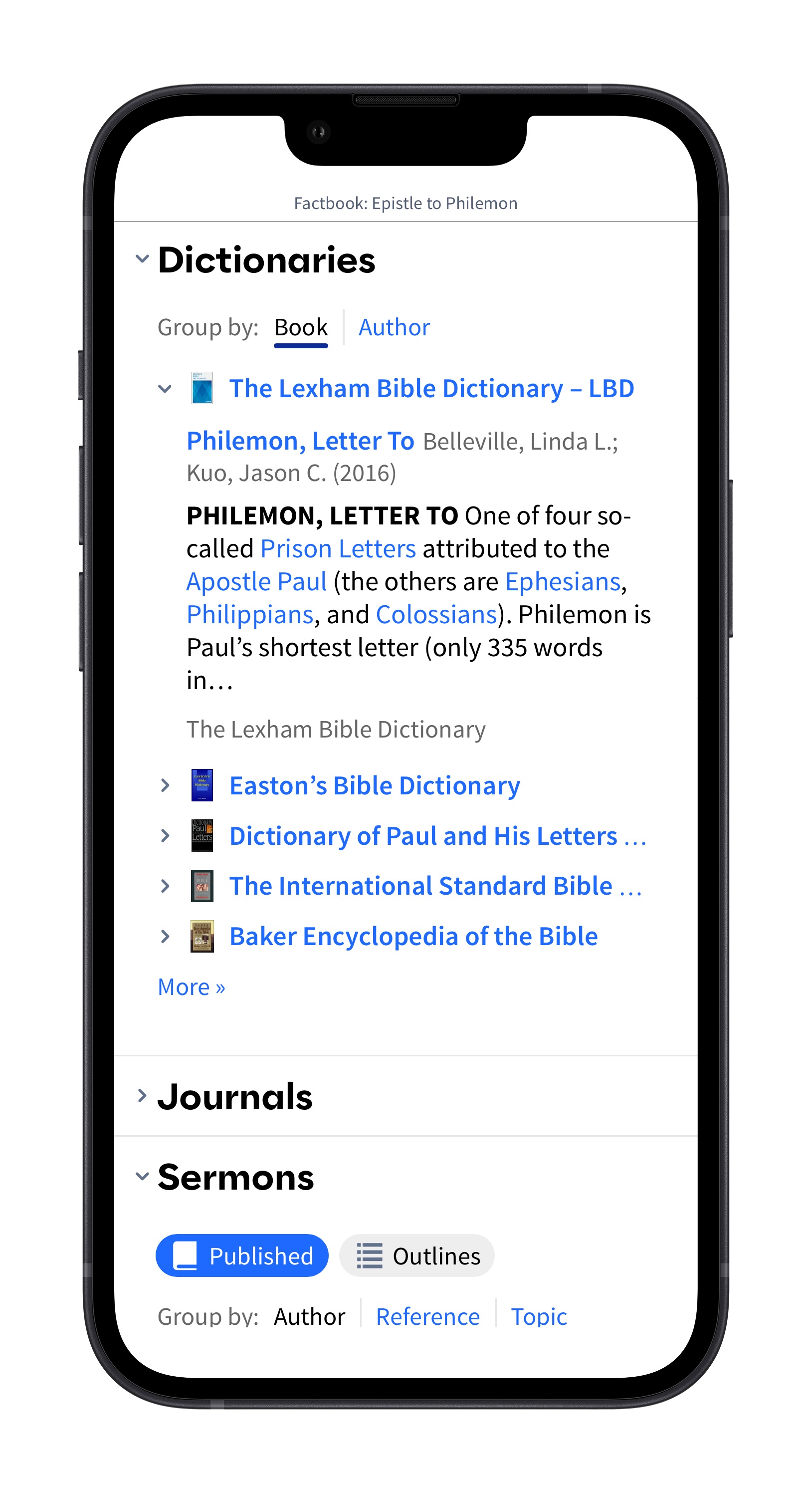 Mobile Factbook Book - Select Dictionary