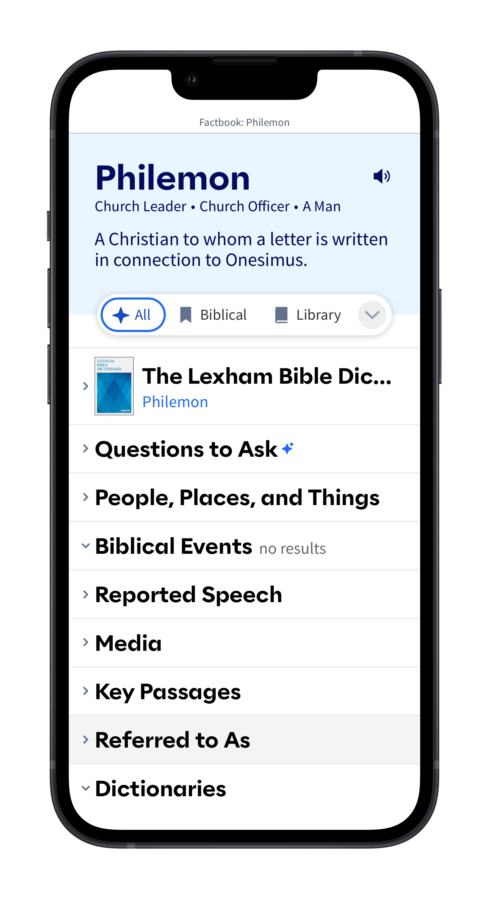 Bible Book - Dig Deeper (Mobile)