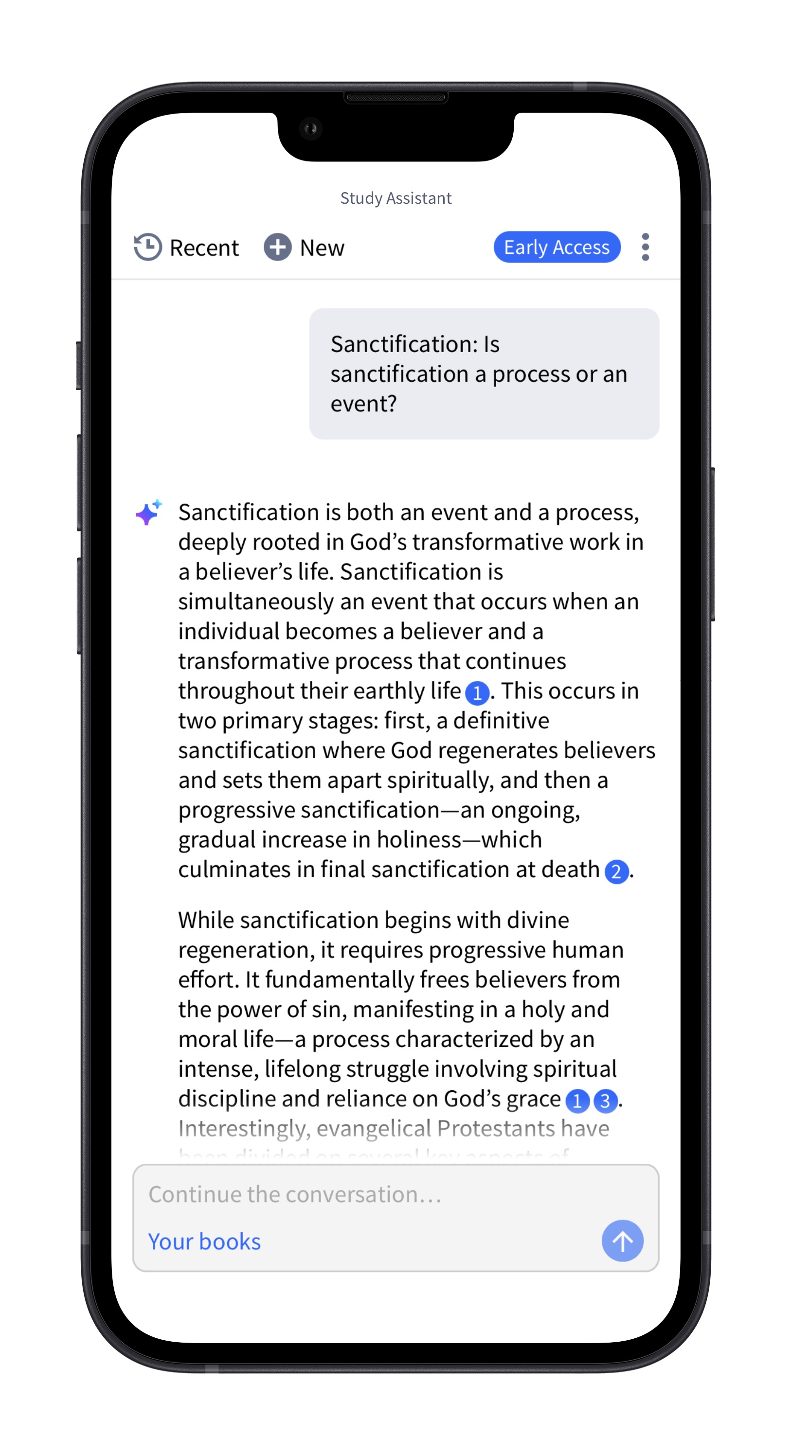 Using Study Assistant From Factbook (Mobile)