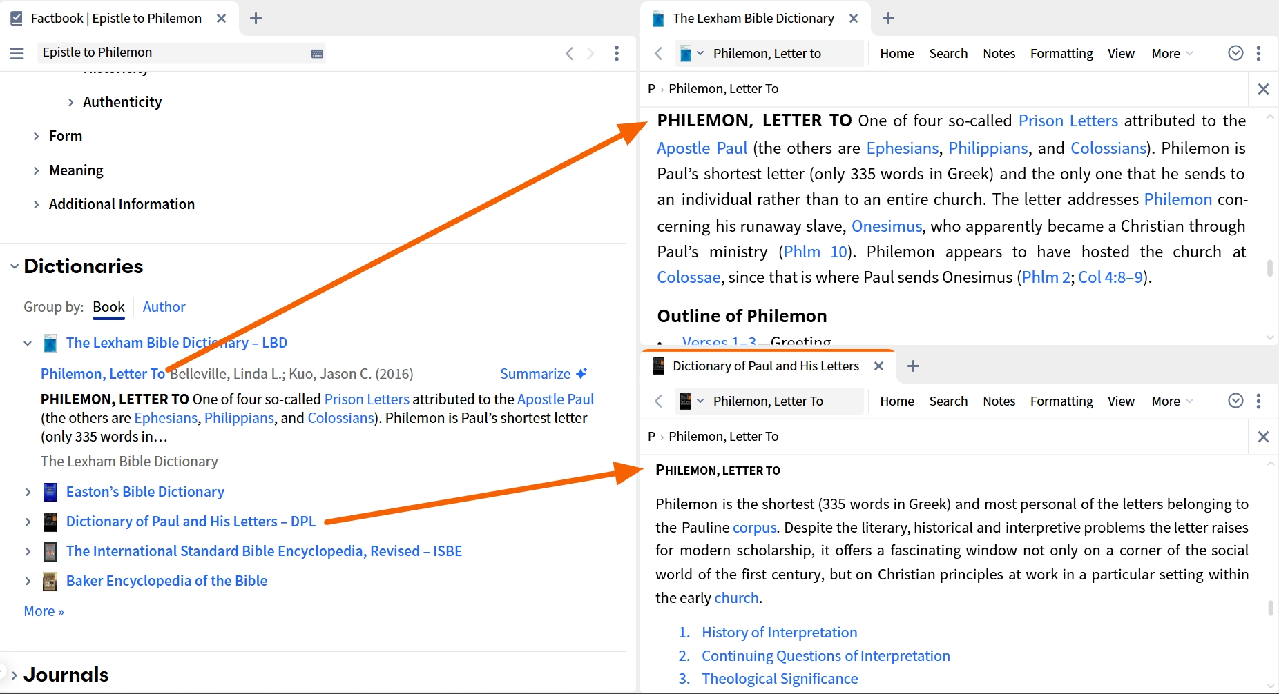 Biblical Book - Dictionaries (Desktop)