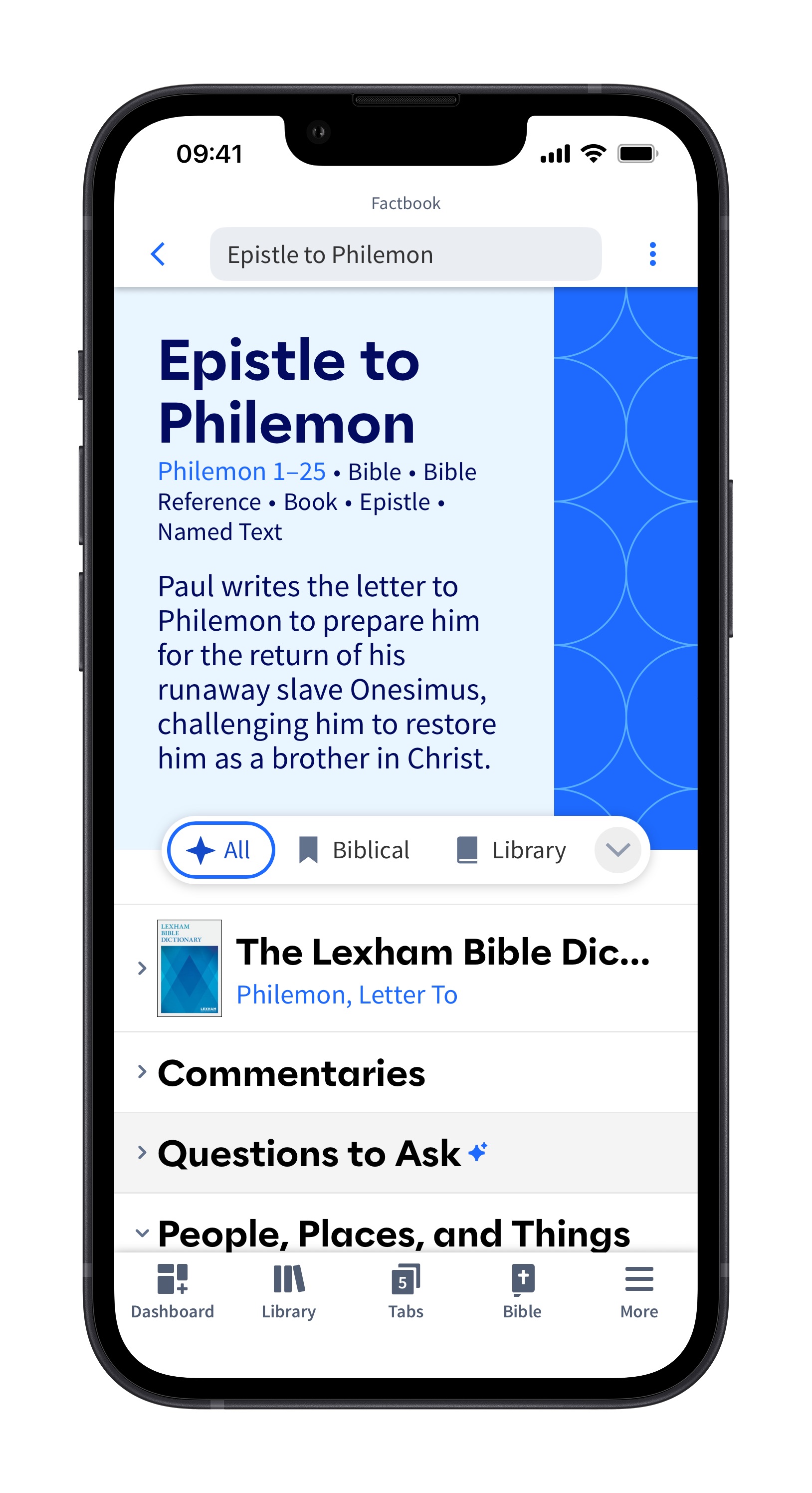 Biblical Book - Philemon (Mobile)