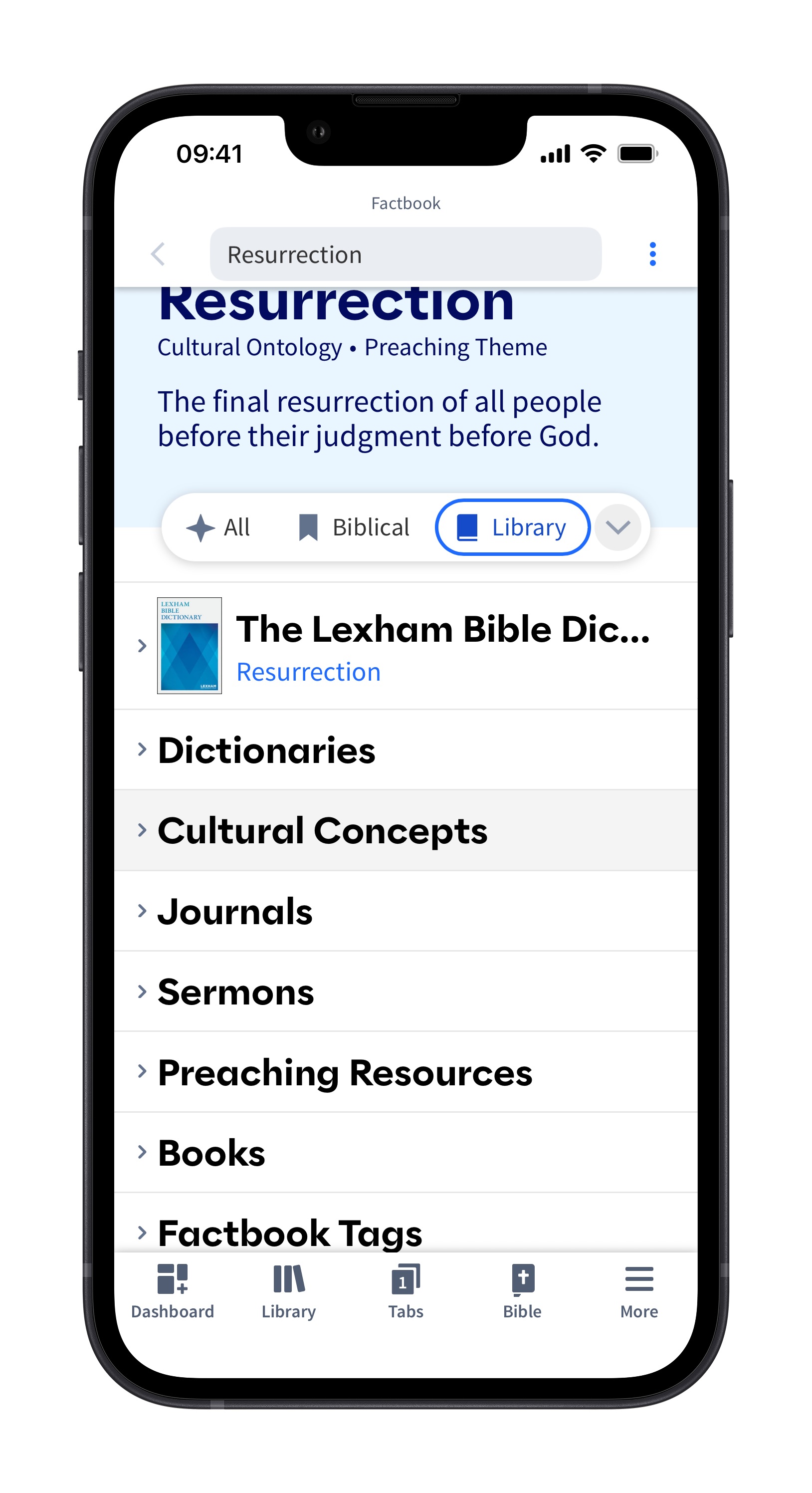Factbook Topic - Library Lens (Mobile)