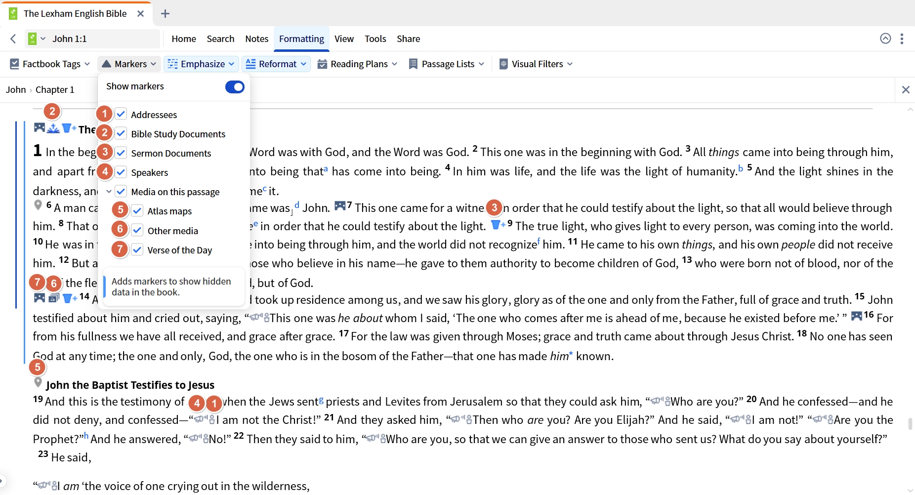Markers In Bibles