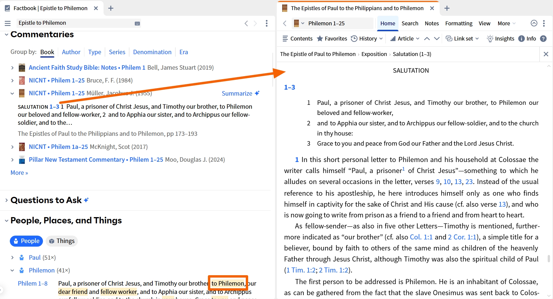 Biblical Book - Commentaries And People (Desktop)