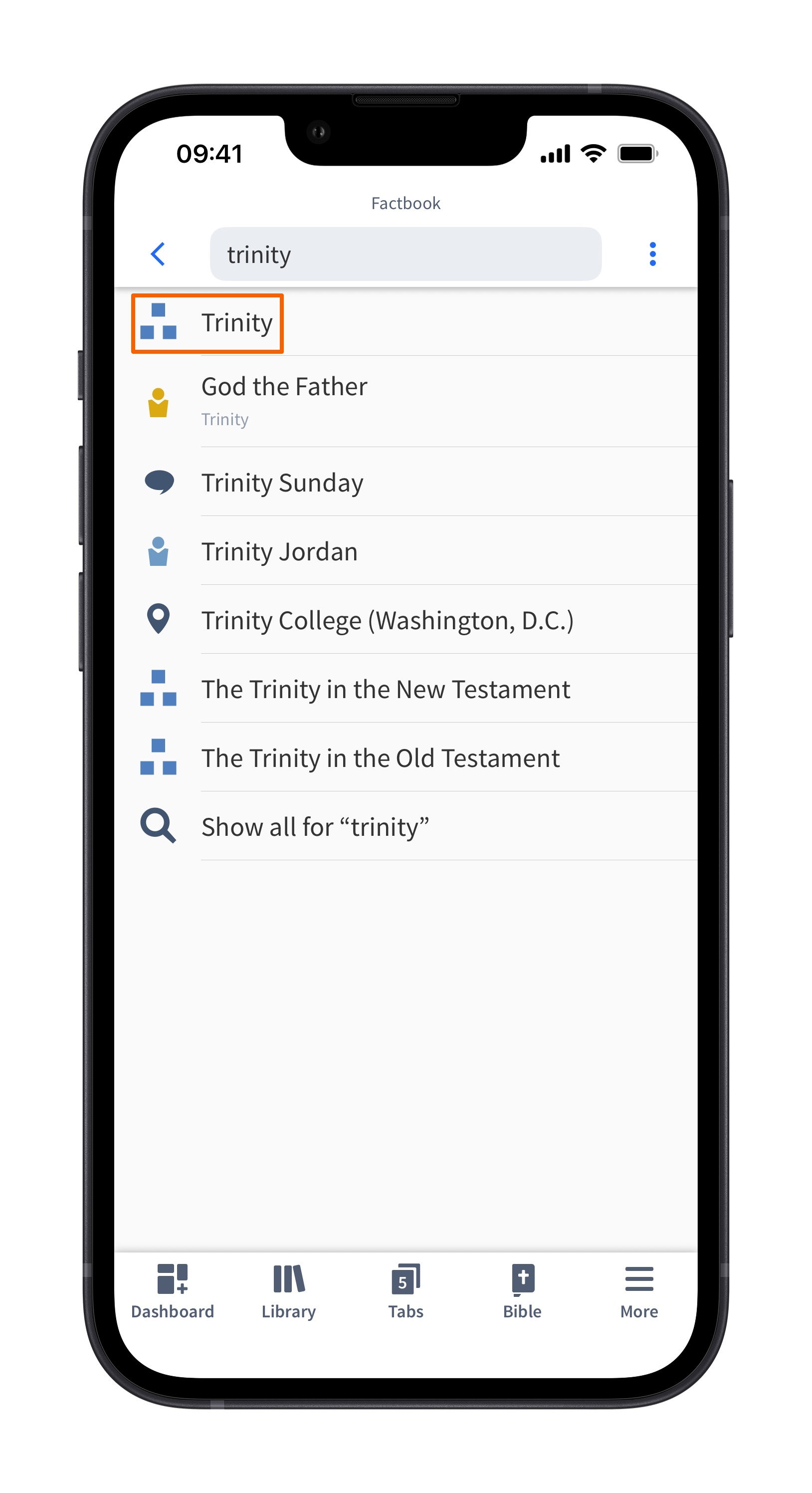 Theological Topic - Select (Mobile)
