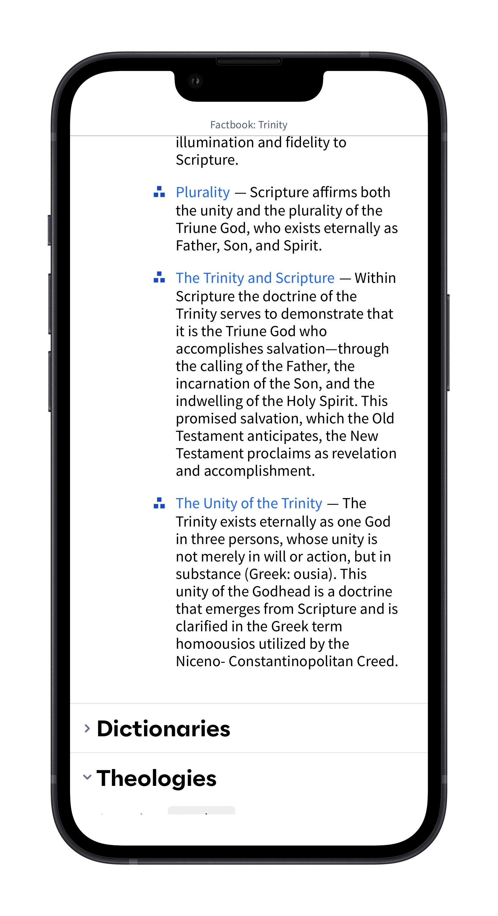Mobile Factbook - Theology Related Topics 2