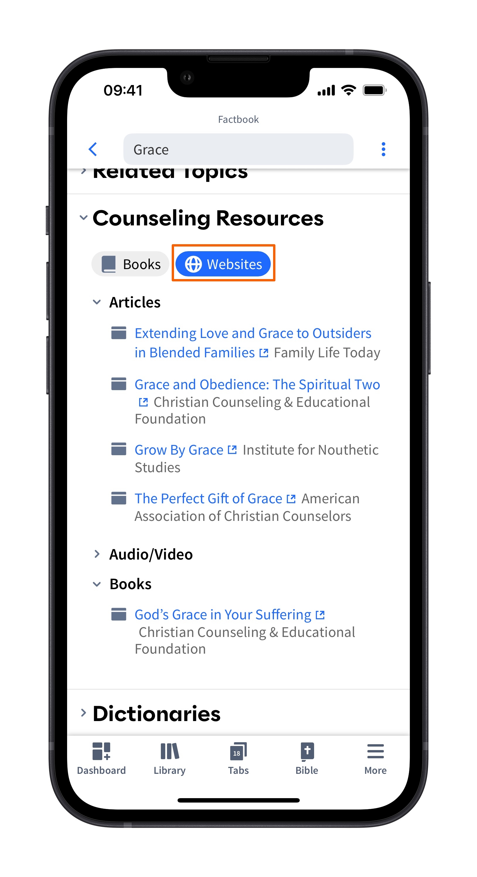 Counseling Resources - Web