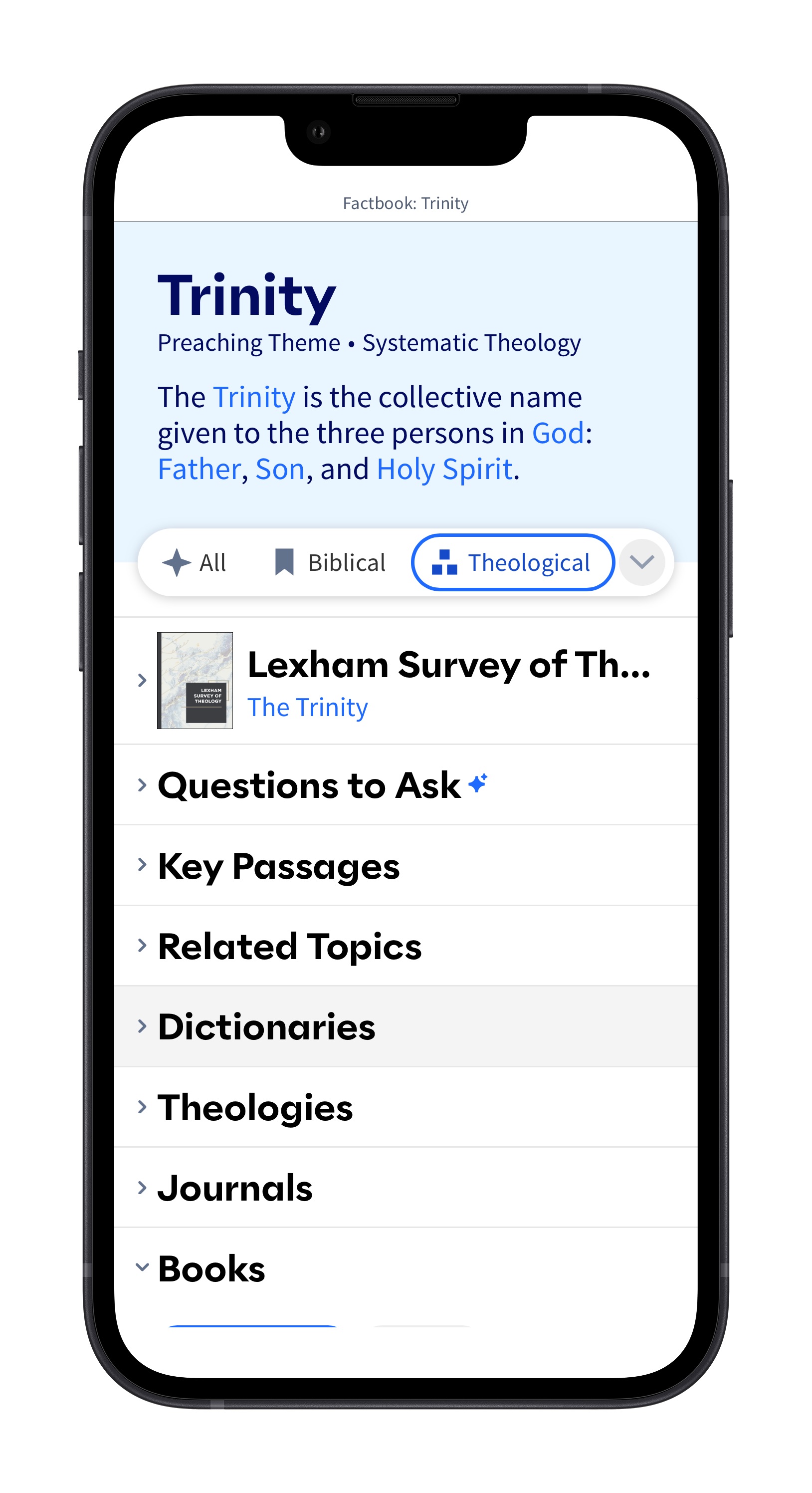 Theological Topic - Basic Info (Mobile)